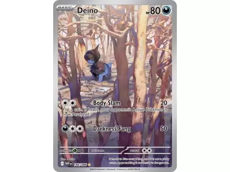 Deino (Illustration Rare) – SV10.5 White Flare | Carta POKEMON en México