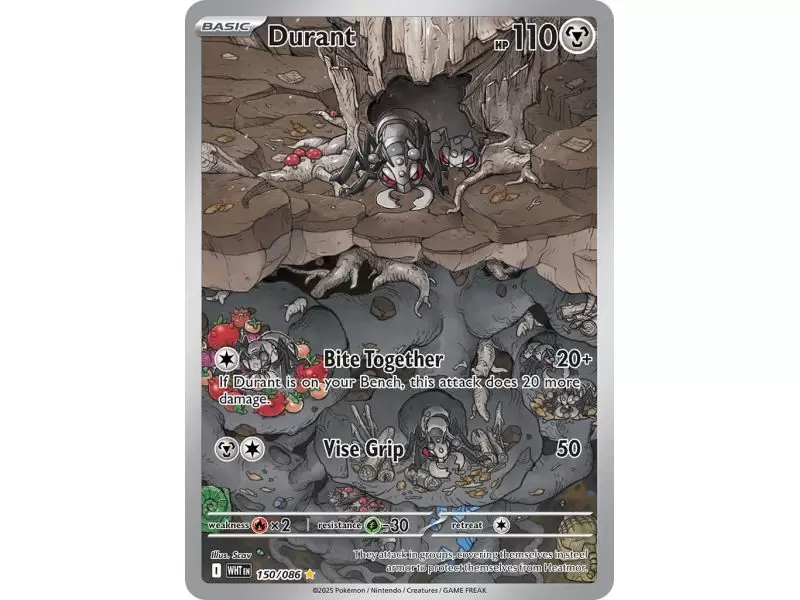 Durant (Illustration Rare) – SV10.5 White Flare | Carta POKEMON en México