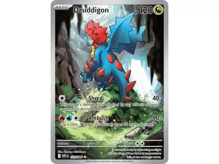 Druddigon (Illustration Rare) – SV10.5 White Flare | Carta POKEMON en México
