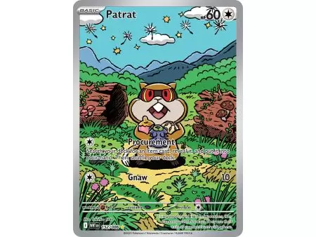 Patrat (Illustration Rare) – SV10.5 White Flare | Carta POKEMON en México