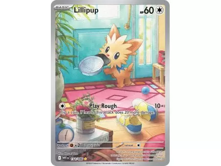 Lillipup (Illustration Rare) – SV10.5 White Flare | Carta POKEMON en México