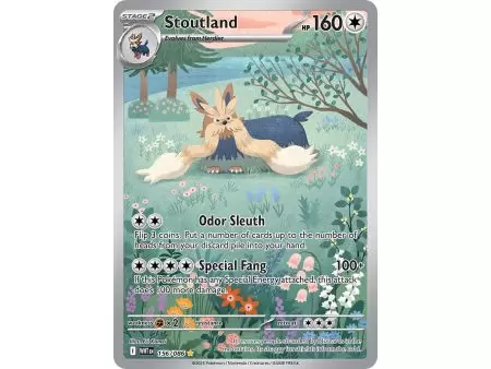 Stoutland (Illustration Rare) – SV10.5 White Flare | Carta POKEMON en México