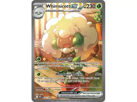 Whimsicott ex (Special Illustration Rare) – SV10.5 White Flare | Carta POKEMON en México