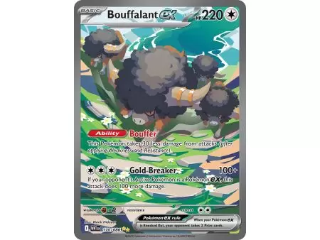 Bouffalant ex (Special Illustration Rare) – SV10.5 White Flare | Carta POKEMON en México