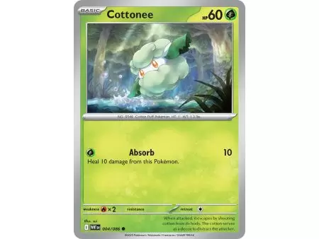 Cottonee (Master Ball Pattern) – SV10.5 White Flare | Carta POKEMON en México