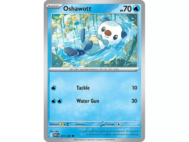 Oshawott (Master Ball Pattern) – SV10.5 White Flare | Carta POKEMON en México