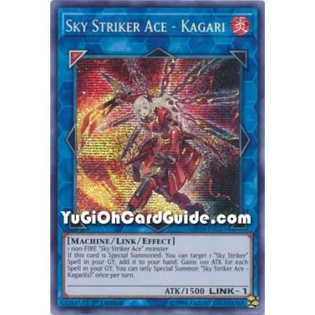 Sky Striker Ace - Kagari (Prismatic Secret Rare) – 2019 Gold Sarcophagus Mega Pack | Carta YUGIOH en México