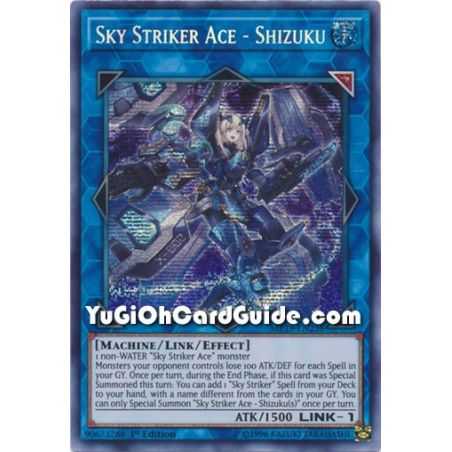 Sky Striker Ace - Shizuku (Secret Rare) – 2019 Gold Sarcophagus Mega Pack | Carta YUGIOH en México