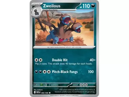 Zweilous (Master Ball Pattern) – SV10.5 White Flare | Carta POKEMON en México
