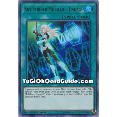 Sky Striker Mobilize - Engage! (Ultra Rare) – 2019 Gold Sarcophagus Mega Pack | Carta YUGIOH en México