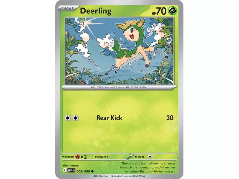 Deerling (Poke Ball Pattern) – SV10.5 White Flare | Carta POKEMON en México