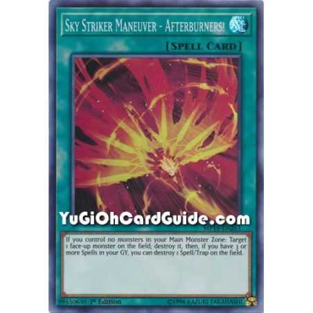 Sky Striker Maneuver - Afterburners! (Super Rare) – 2019 Gold Sarcophagus Mega Pack | Carta YUGIOH en México
