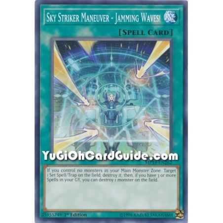 Sky Striker Maneuver - Jamming Waves! (Common) – 2019 Gold Sarcophagus Mega Pack | Carta YUGIOH en México