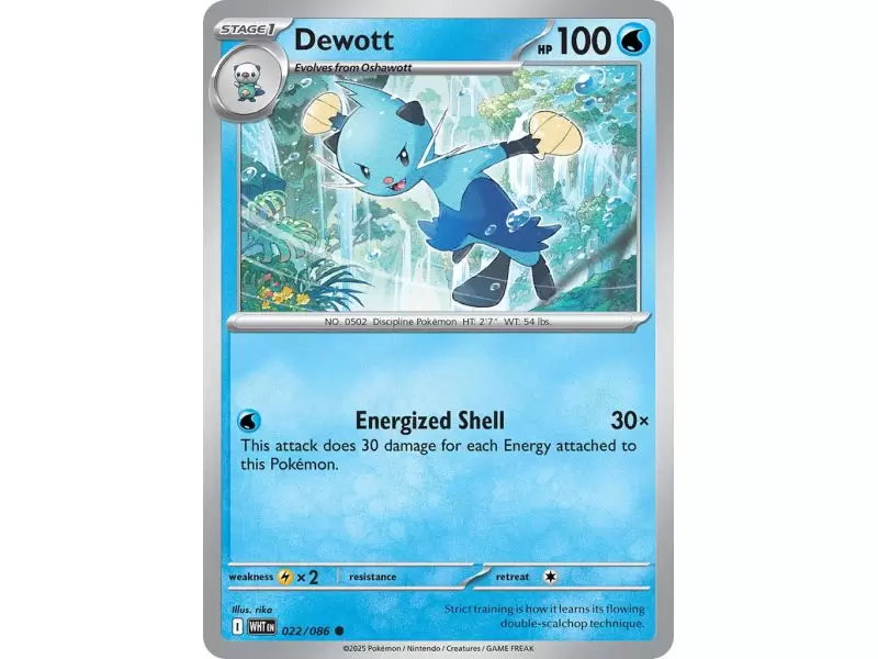 Dewott (Poke Ball Pattern) – SV10.5 White Flare | Carta POKEMON en México