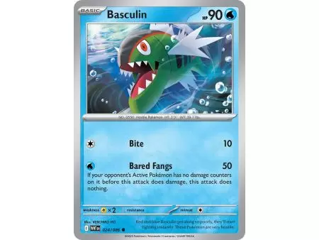 Basculin (Poke Ball Pattern) – SV10.5 White Flare | Carta POKEMON en México