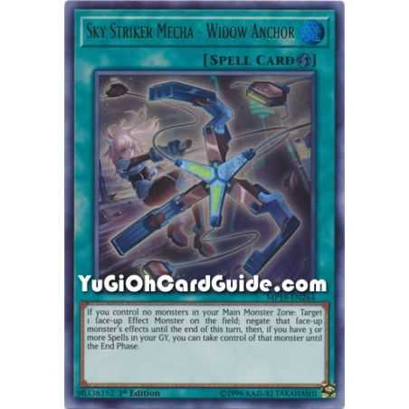 Sky Striker Mecha - Widow Anchor (Ultra Rare) – 2019 Gold Sarcophagus Mega Pack | Carta YUGIOH en México