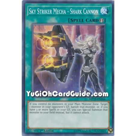 Sky Striker Mecha - Shark Cannon (Common) – 2019 Gold Sarcophagus Mega Pack | Carta YUGIOH en México