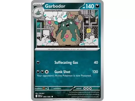 Garbodor (Poke Ball Pattern) – SV10.5 White Flare | Carta POKEMON en México