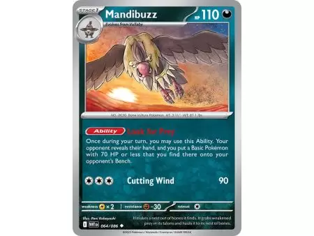 Mandibuzz (Poke Ball Pattern) – SV10.5 White Flare | Carta POKEMON en México