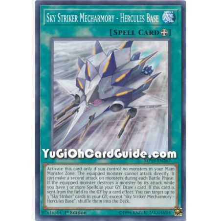 Sky Striker Mecharmory - Hercules Base (Common) – 2019 Gold Sarcophagus Mega Pack | Carta YUGIOH en México