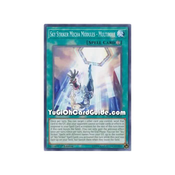 Sky Striker Mecha Modules - Multirole (Common) – 2019 Gold Sarcophagus Mega Pack | Carta YUGIOH en México