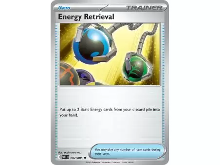 Energy Retrieval (Poke Ball Pattern) – SV10.5 White Flare | Carta POKEMON en México