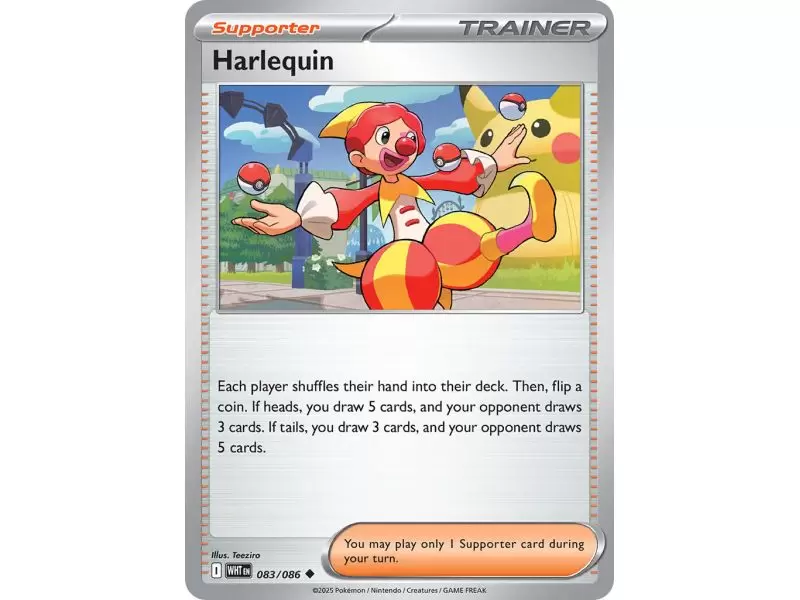 Harlequin (Poke Ball Pattern) – SV10.5 White Flare | Carta POKEMON en México