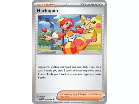 Harlequin (Poke Ball Pattern) – SV10.5 White Flare | Carta POKEMON en México