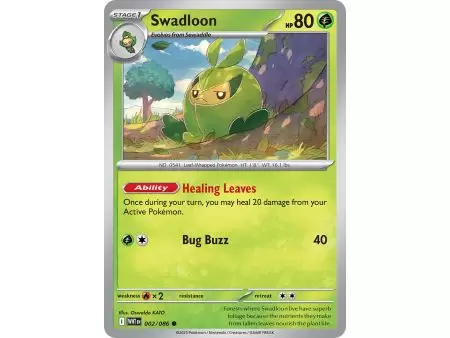 Swadloon (Common/Reverse Holofoil) – SV10.5 White Flare | Carta POKEMON en México