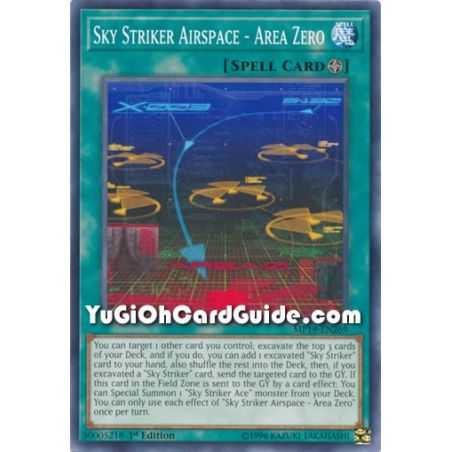 Sky Striker Airspace - Area Zero (Common) – 2019 Gold Sarcophagus Mega Pack | Carta YUGIOH en México