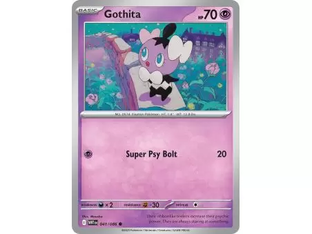 Gothita (Common/Reverse Holofoil) – SV10.5 White Flare | Carta POKEMON en México