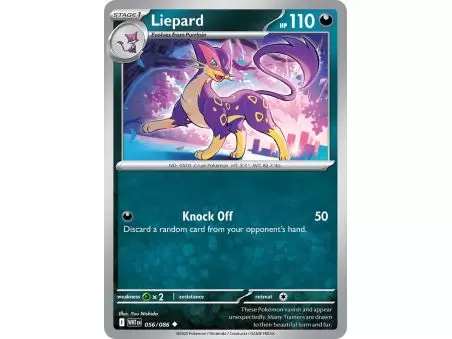 Liepard (Uncommon/Reverse Holofoil) – SV10.5 White Flare | Carta POKEMON en México