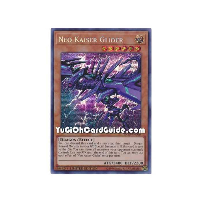 Neo Kaiser Glider (Prismatic Secret Rare) – Spirit Warriors | Carta YUGIOH en México