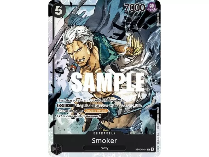 Smoker (Super Rare) – ONE PIECE DECKS | Carta ONE PIECE en México