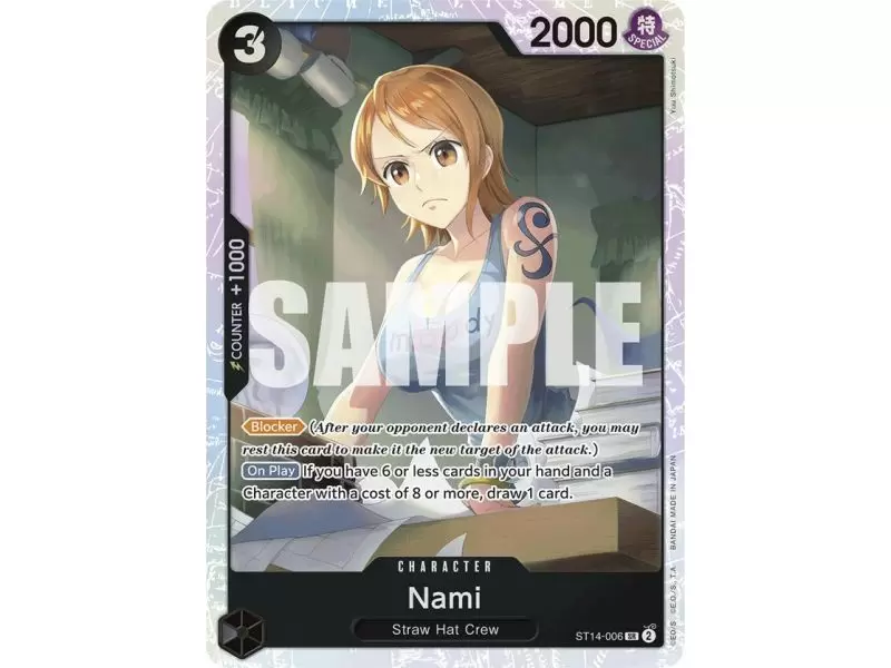 Nami (Super Rare) – ONE PIECE DECKS | Carta ONE PIECE en México