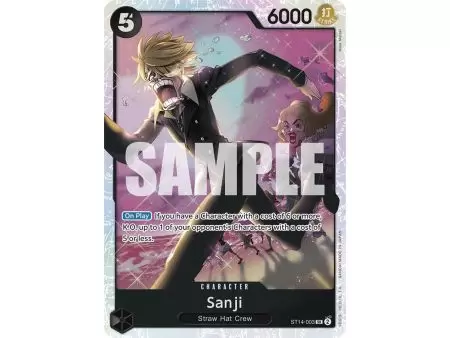 Sanji (Super Rare) – ONE PIECE DECKS | Carta ONE PIECE en México