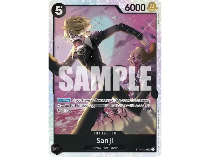 Sanji (Super Rare) – ONE PIECE DECKS | Carta ONE PIECE en México