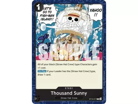 Thousand Sunny (Pirate Foil) – ONE PIECE DECKS | Carta ONE PIECE en México