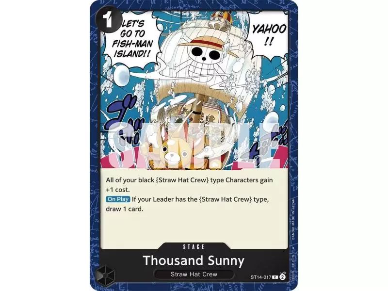 Thousand Sunny (Pirate Foil) – ONE PIECE DECKS | Carta ONE PIECE en México