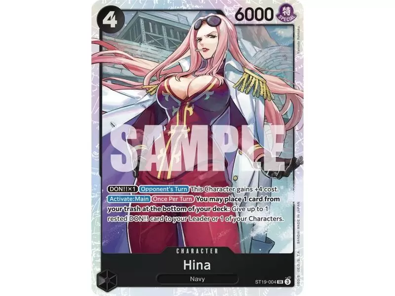 Hina (Super Rare) – ONE PIECE DECKS | Carta ONE PIECE en México