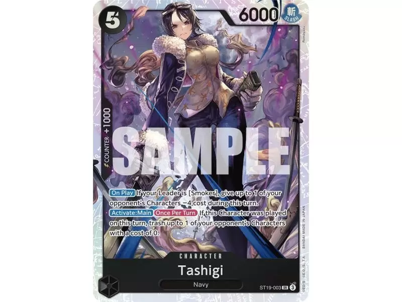 Tashigi (Super Rare) – ONE PIECE DECKS | Carta ONE PIECE en México
