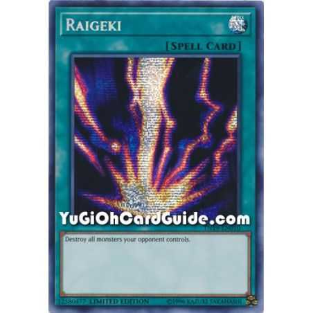 Raigeki (Prismatic Secret Rare) – Spirit Warriors | Carta YUGIOH en México