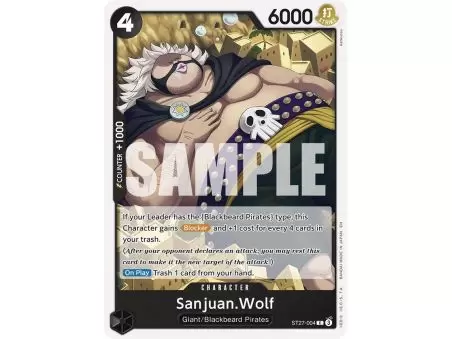 Sanjuan.Wolf (Common) – ONE PIECE DECKS | Carta ONE PIECE en México