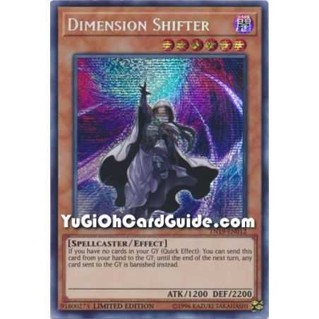 Dimension Shifter (Prismatic Secret Rare) – Spirit Warriors | Carta YUGIOH en México
