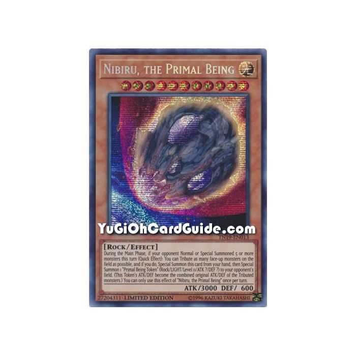 Nibiru, the Primal Being (Prismatic Secret Rare) – Spirit Warriors | Carta YUGIOH en México
