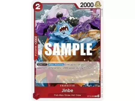 Jinbe (Common) – ONE PIECE DECKS | Carta ONE PIECE en México