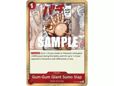 Gum-Gum Giant Sumo Slap (Common) – ONE PIECE DECKS | Carta ONE PIECE en México