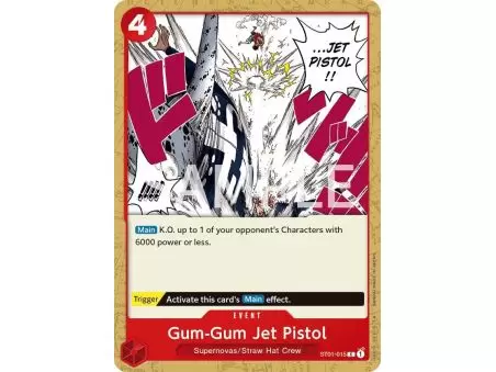 Gum-Gum Jet Pistol (Common) – ONE PIECE DECKS | Carta ONE PIECE en México