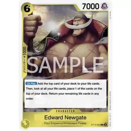 Edward.Newgate (Pirate Foil) – ONE PIECE DECKS | Carta ONE PIECE en México