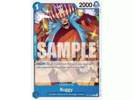 Buggy (Pirate Foil) – ONE PIECE DECKS | Carta ONE PIECE en México